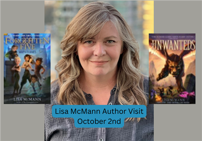  Author Lisa McMann to visit Heritage Middle School on October 2nd